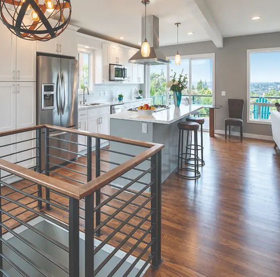 Hardwood Installed for Modern Bellevue Homes